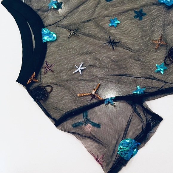 Planet mesh top 💫 - Picture 6 of 7